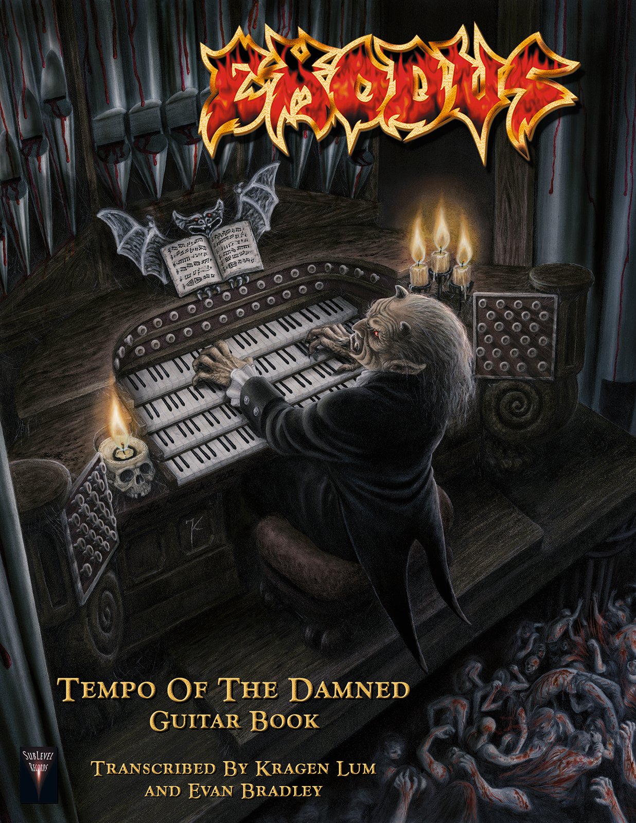 Exodus - Tempo Of The Damned Guitar Book (Deluxe Print Edition +